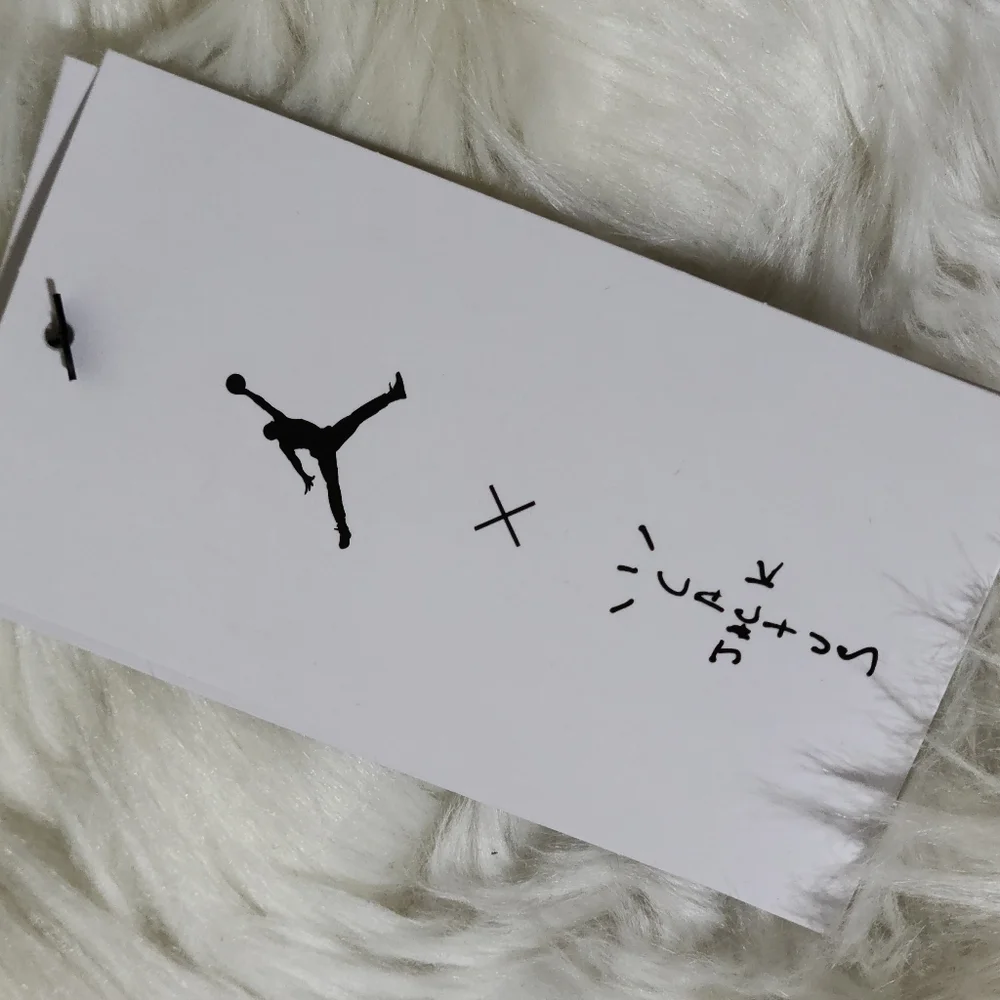 Nike Air Jordan x Travis Scott Fleece Pant Black Size Men Medium NWT